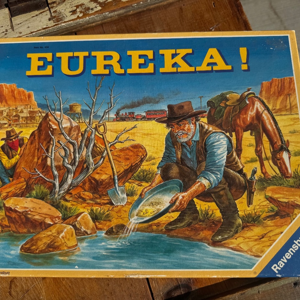 Ravensburger EUREKA board game 1988